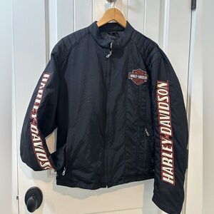 Harley Davidson Nylon Biker Riding Jacket 2009 Men’s Size Medium